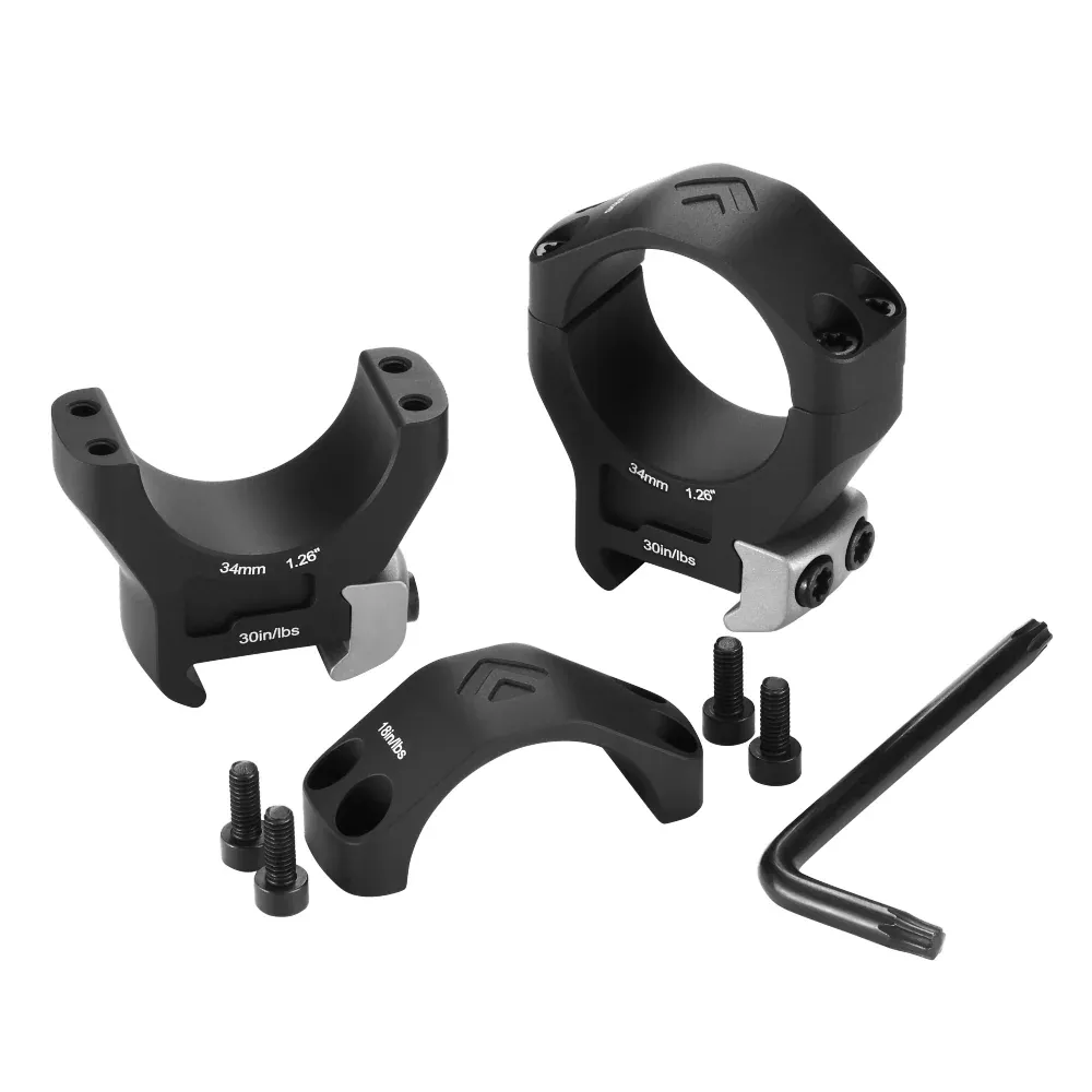 Arken Optics Halo Ti Montagering 30 mm – 24.6 mm Höhe, Bild 2 von 4