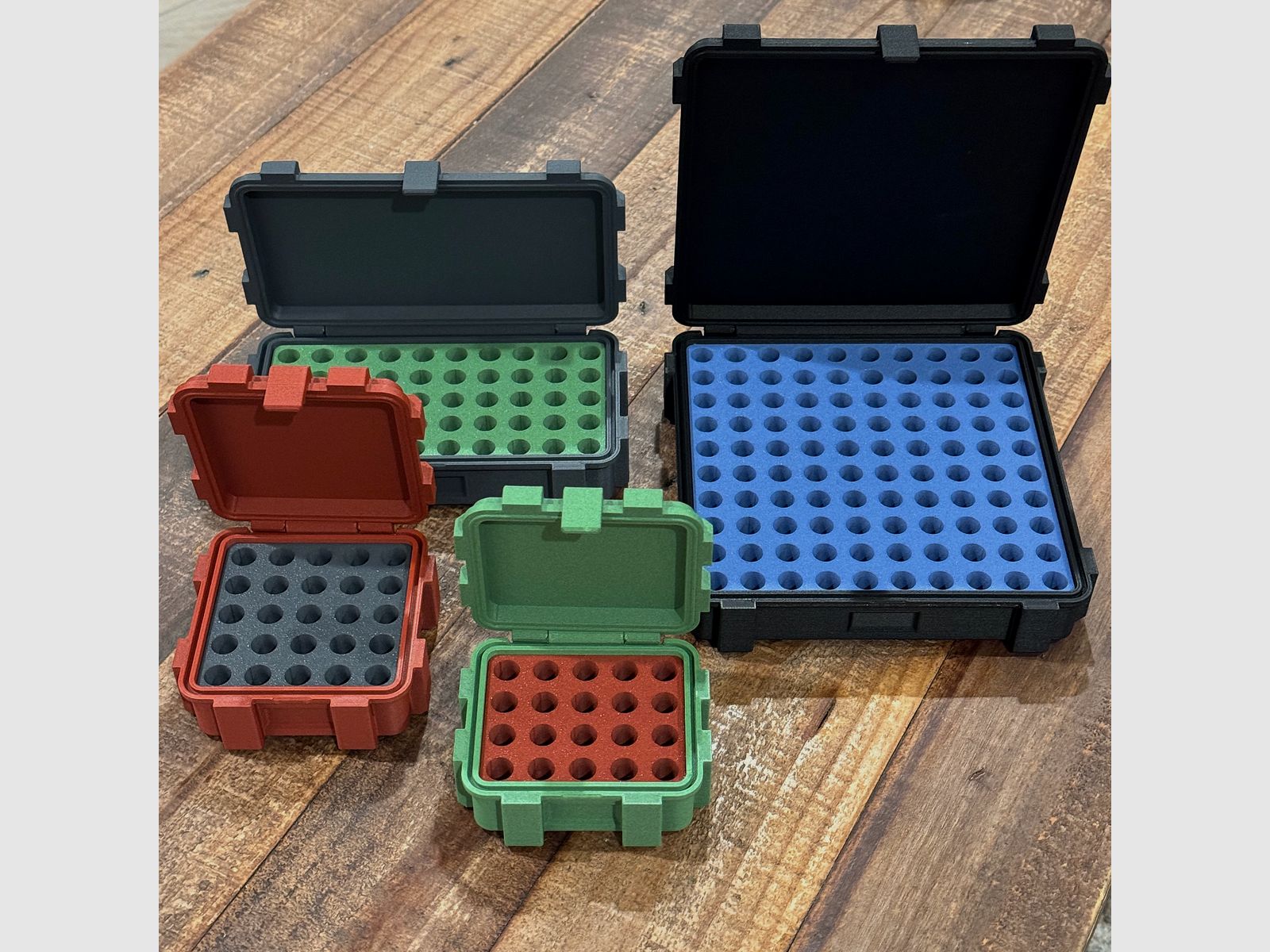 Filamelt ammunition box / Ammo Box .223 Remington / 5.56 – cartridge box 'flip lid' – 20 / 25 / 50 / 100 rounds