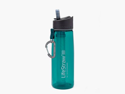 LifeStraw LifeStraw Wasserflasche Go mit Filter 2-Stage 0.65 L dark teal