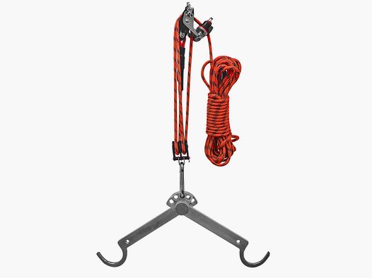 Wild gallows lifting aid with system pulley Pro