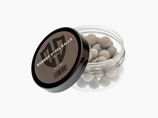 50 x PALLE DI ACCIAIO IN GOMMA | 5g | ESTREMAMENTE DURO | HDR50 | HDP50 | ALFA 1.50 | AEA Challenger | Cal.50