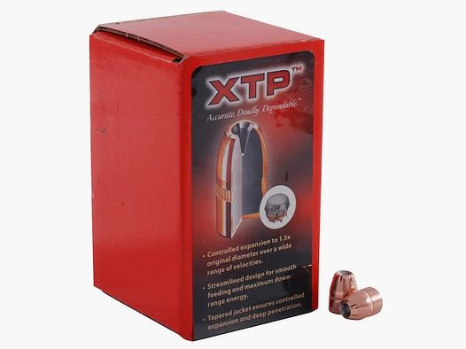 Balle Hornady .38/.357 HP/XTP avec anneau de sertissage 110GR 100 pièces