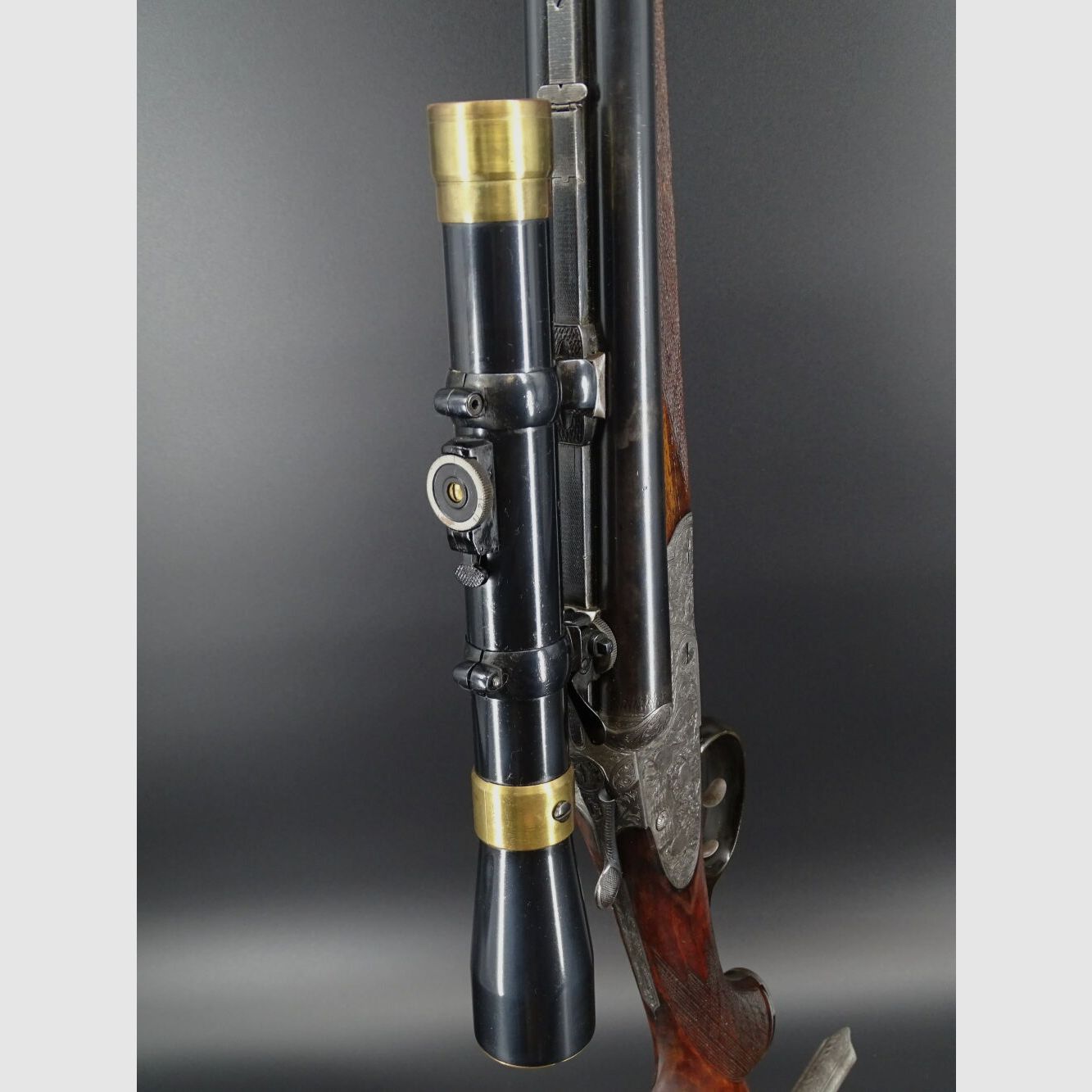 Krieghoff Neptun Primus DRGM year 1936 with ZF Visar 4 1/2 Busch Rathenow collection resolution