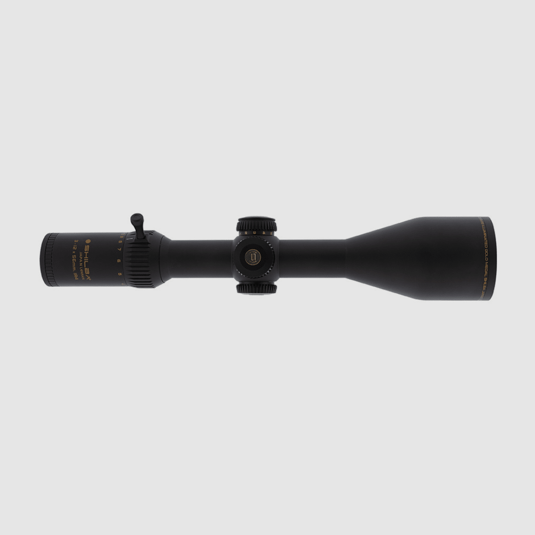Zielfernrohr Gold Medal 3-12×56 v25 IR4 Reticle Shilba, Bild 4 von 6
