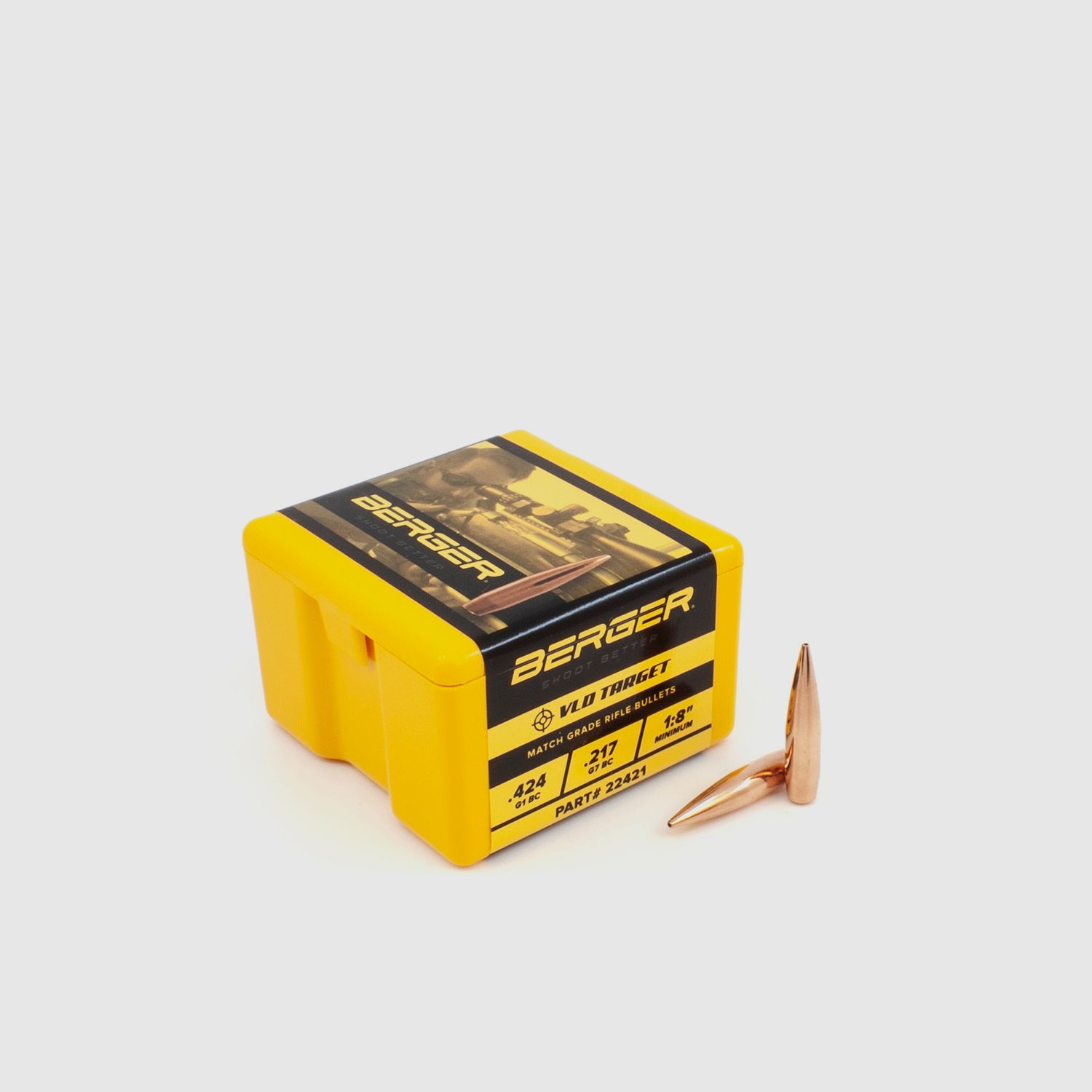 Berger Geschoss .22 VLD Target 75GR 100 Stück