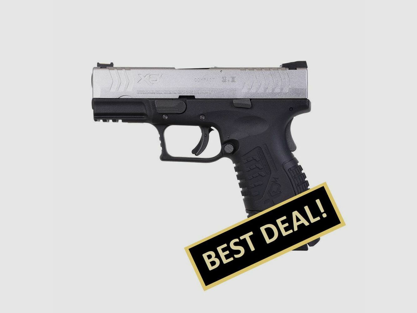 Springfield Armory Springfield XDM Compact Bicolor 4,5mm BB Pistola de Aire Co2 BlowBack, imagen 1 de 3