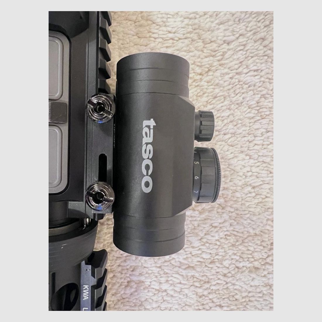KWA LM4 RIS GBB – Neuwertig mit Red Dot, Tasche & Zubehör