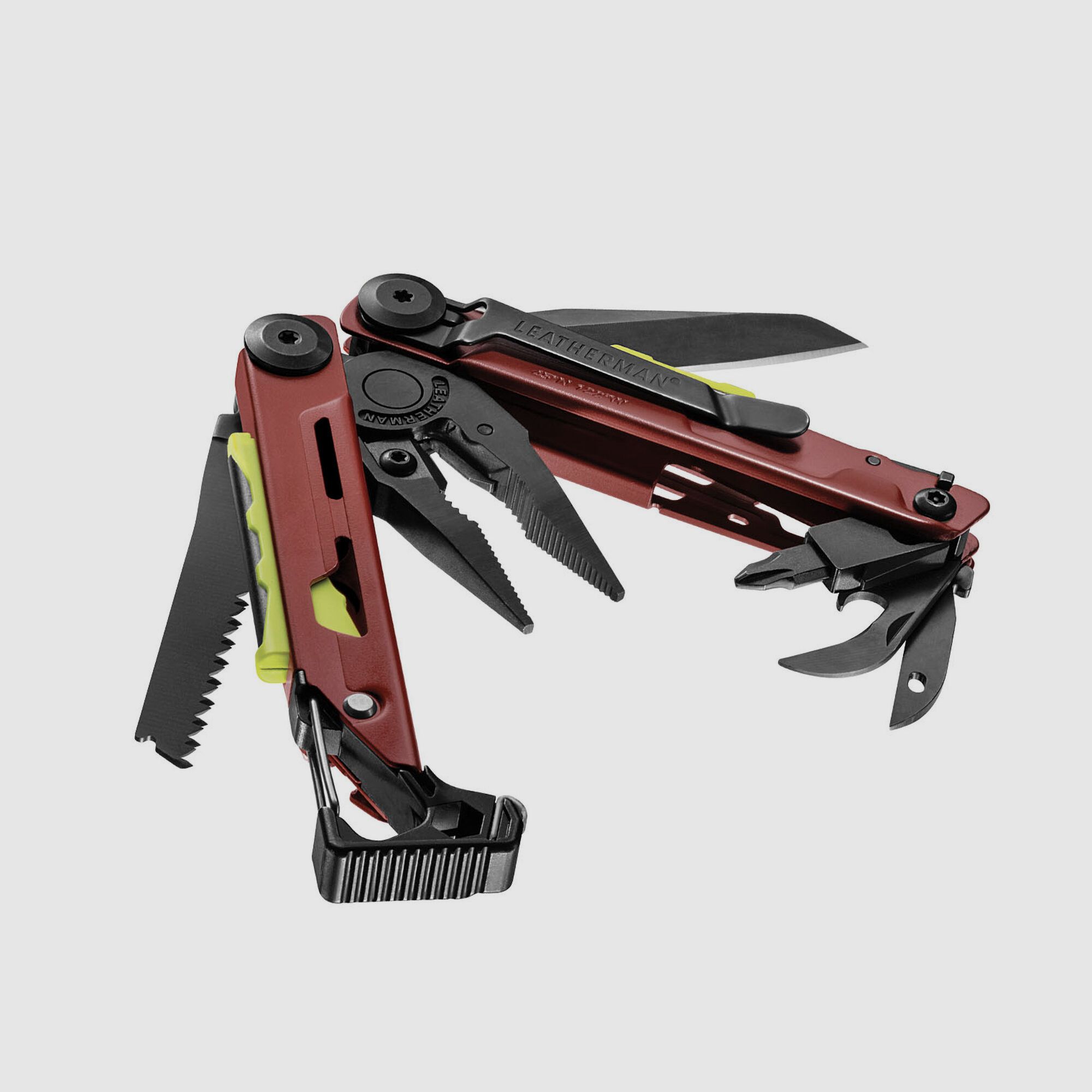 Leatherman SIGNAL Crimson, Molle Holster, Schwarz, L