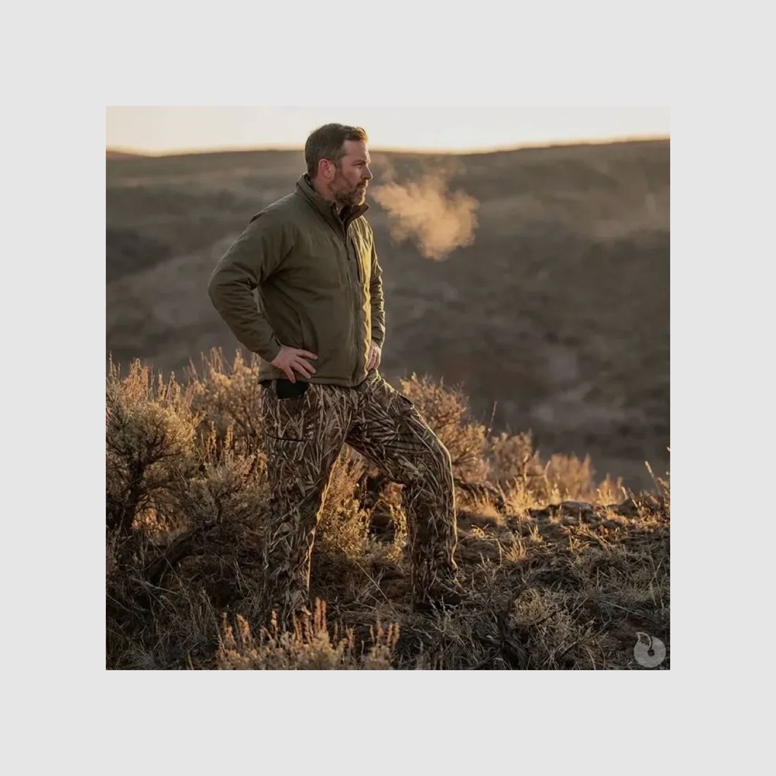 Treeland Duck Pant warm Pants fleece camo reeds, image 1 of 10