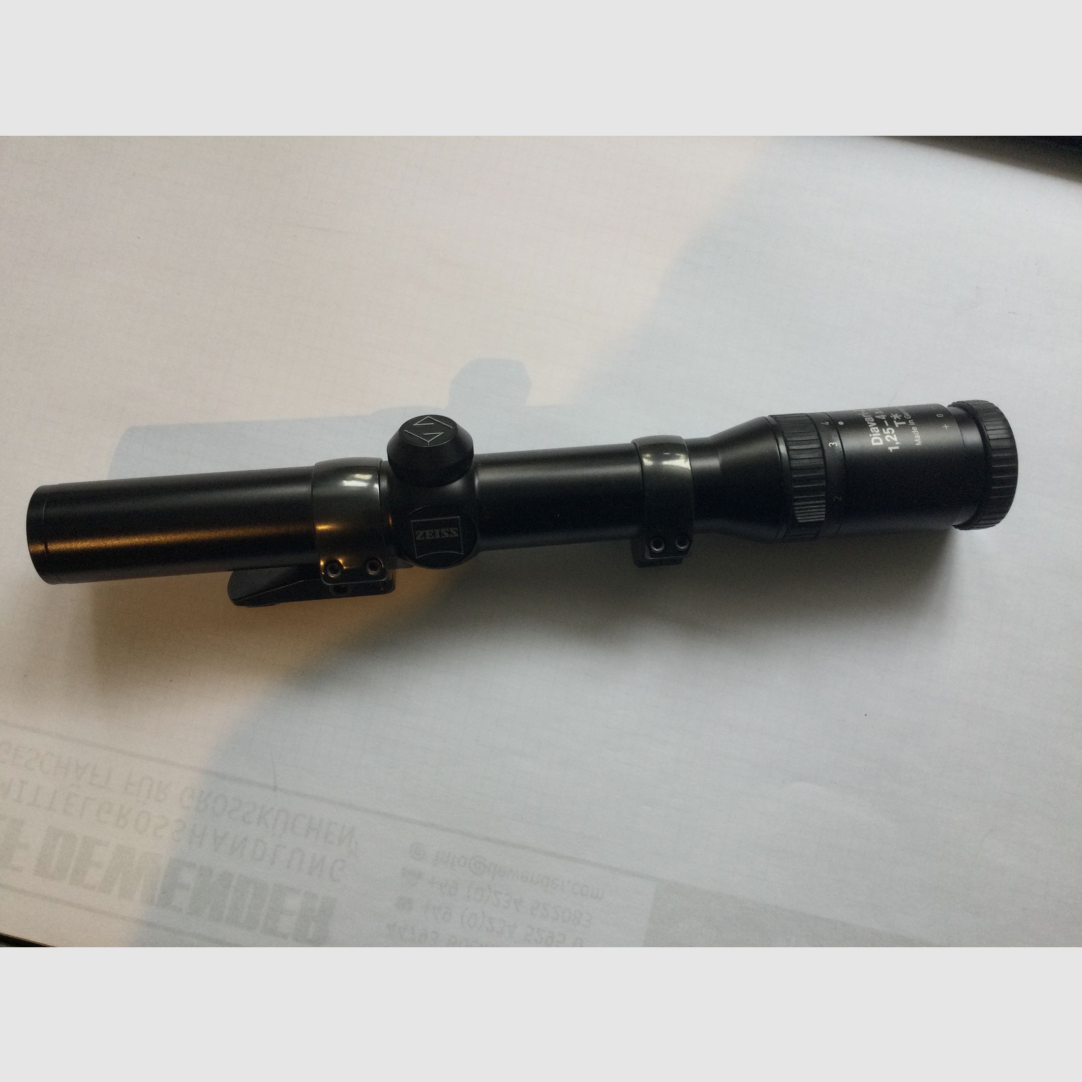 Zeiss, Daivari-Z, 1,25-4x25, Gebraucht, Fernglas Nachlass