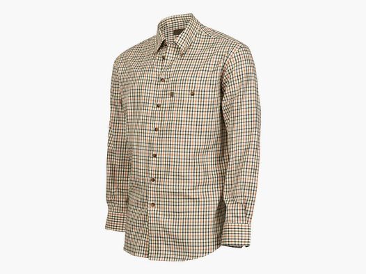 Böcker Hemd Modern Fit Easy Care Natur kariert