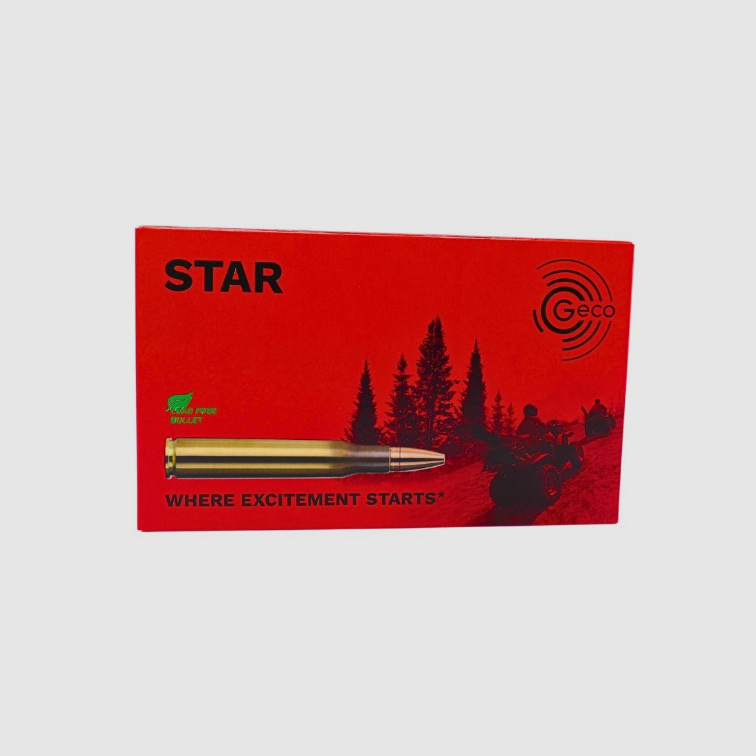 Geco .300WinMag STAR 10,7g/165grs Büchsenpatronen Bleifrei