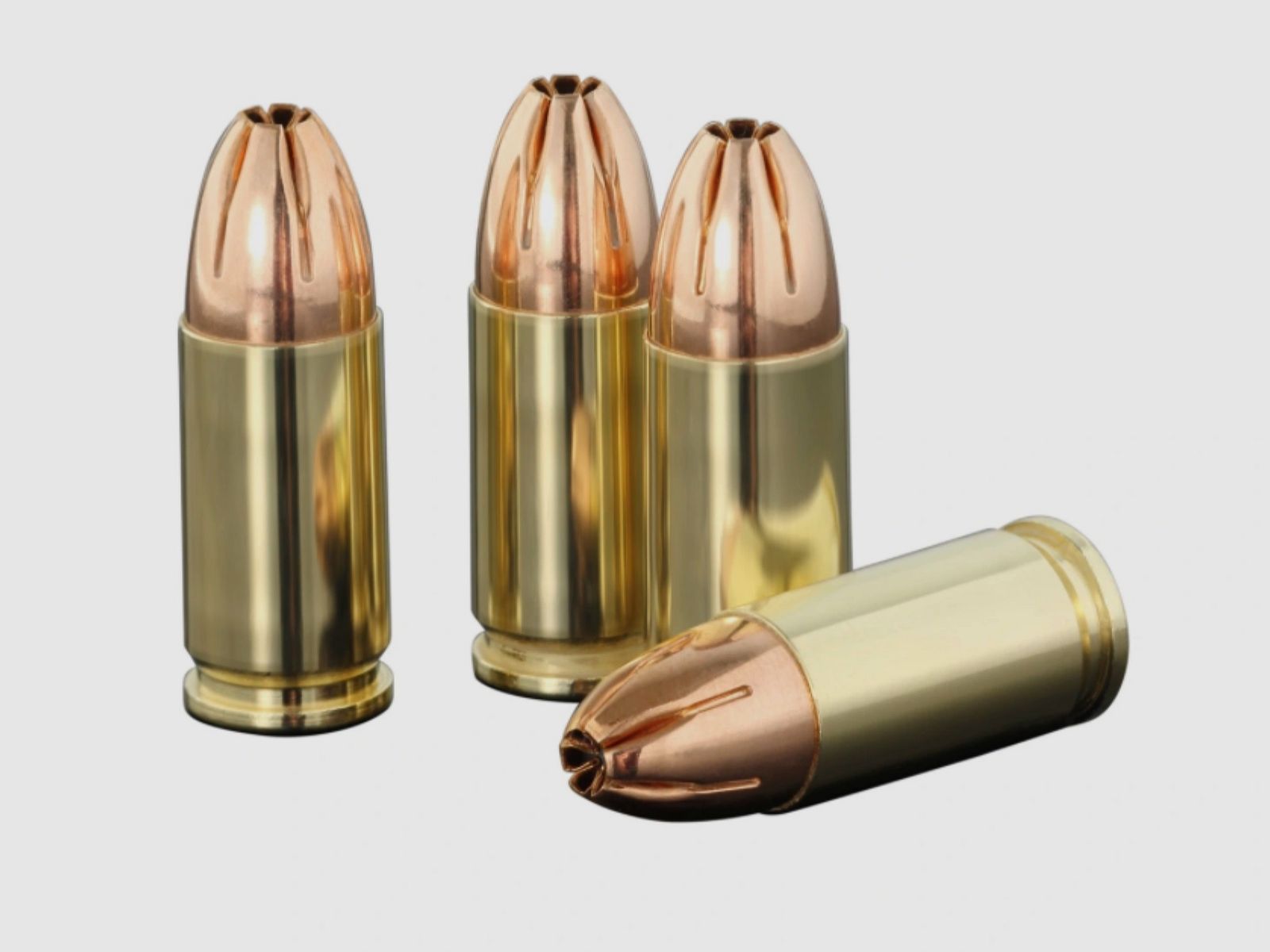 GECO 2318840 9 mm Hexagon 8 g 124 gr Pistolenmunition Bleifrei