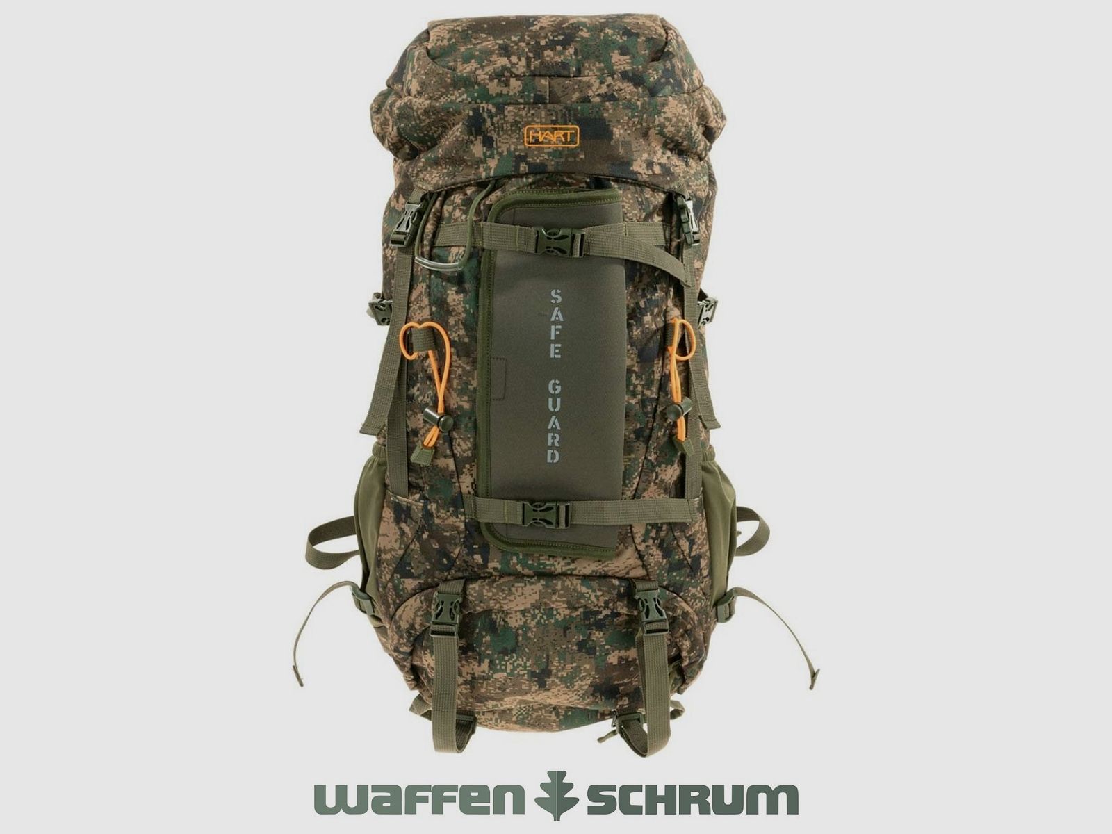 Plecak HART Kragg Pixel Forest Camo 40 litrów