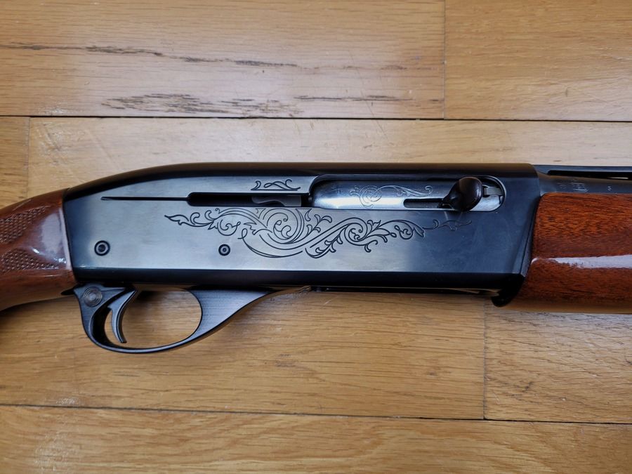 Bardzo piękna strzelba myśliwska Remington – model 1100 LW – Samopowtarzalna – w 2+1 – Rzadki kaliber 410/76 – Doskonały stan, zdjęcie 5 z 23