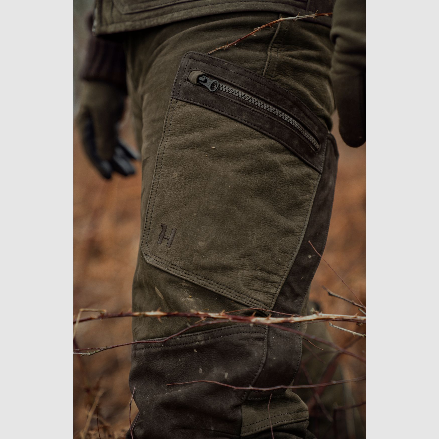 Härkila Jagd Lederhose "Pro Hunter"