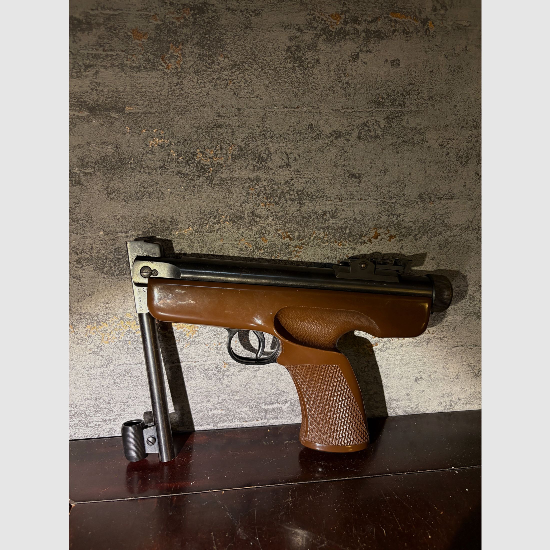 Pistolet à air à canon rayé