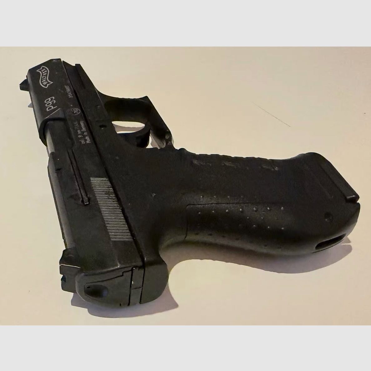 Walther P99 pistola de fogueo 9mm P.A.K. negra