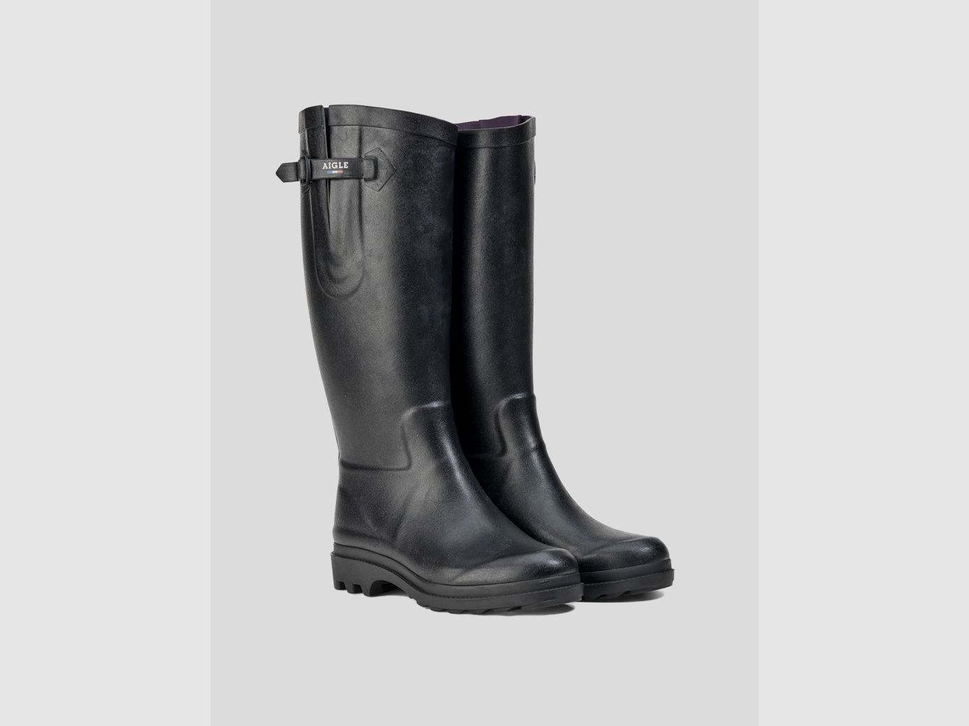 Aigle - Botas de lluvia Mujer boyfriend Aiglentine 2 Negro P39
