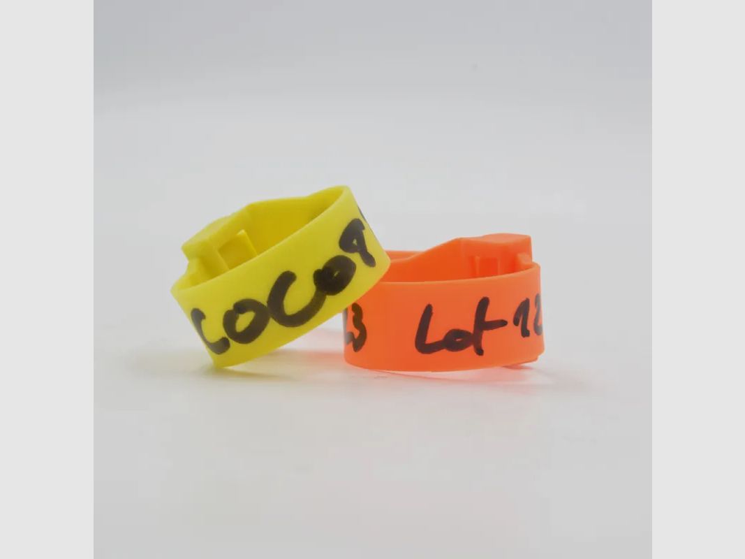 10 E-Z Seal Tag Rings Ø 18 mm, image 3 of 5