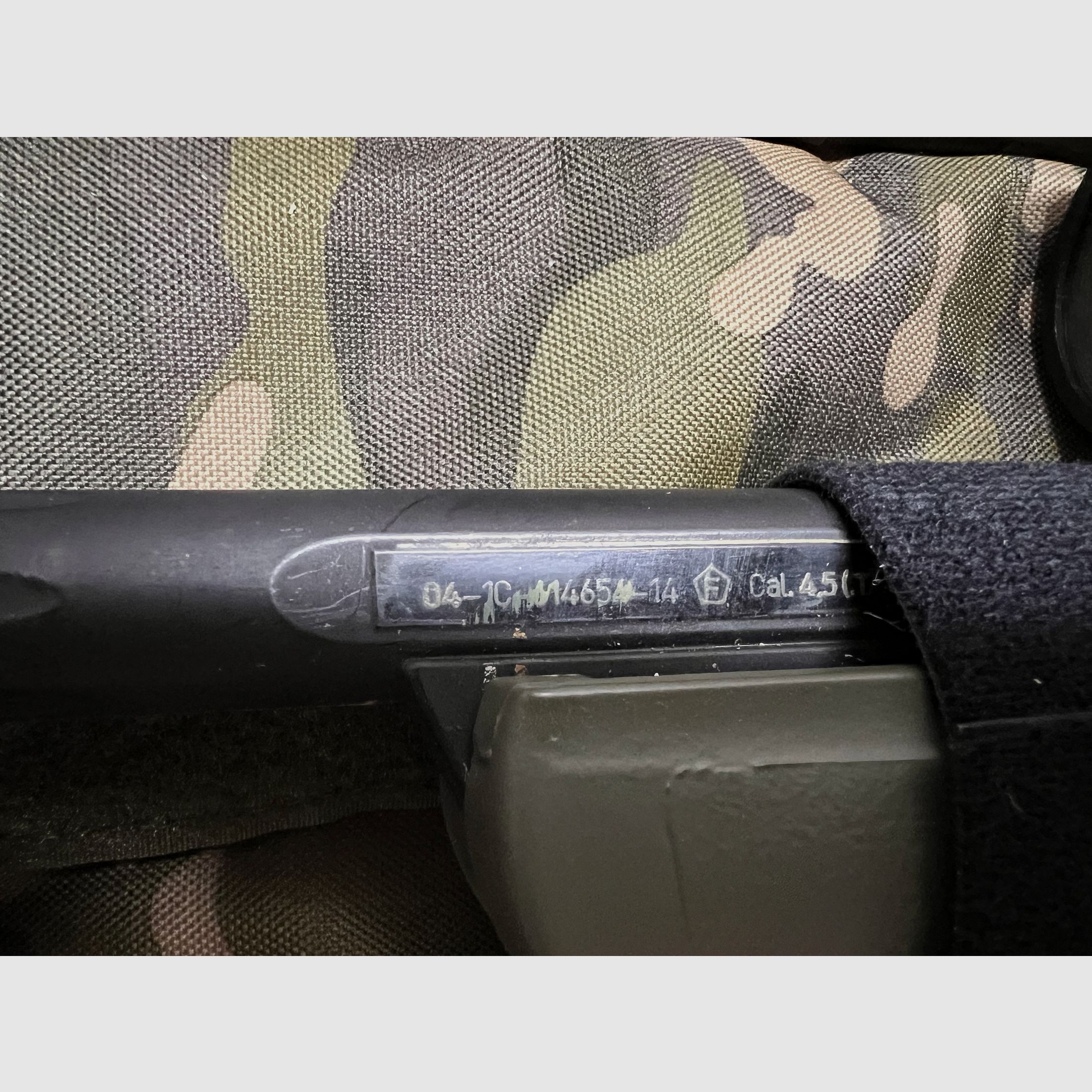 Gamo Zombie 4,5mm Luftgewehr mit Tasche und Zubehör in Oliv 
