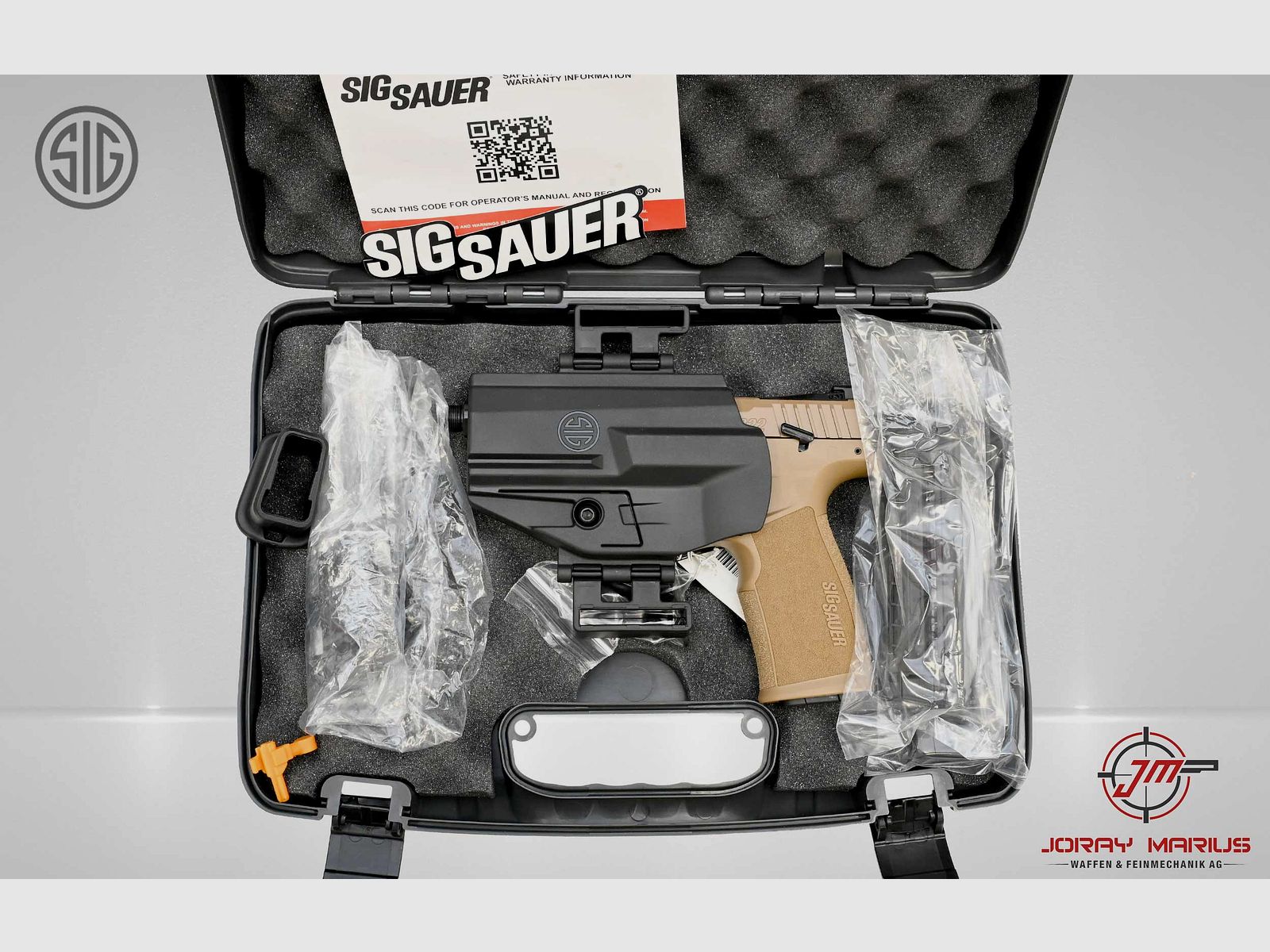 SIG Sauer P322 SAO OR .22lr, 20 disparos, 4" Coyote, imagen 2 de 2