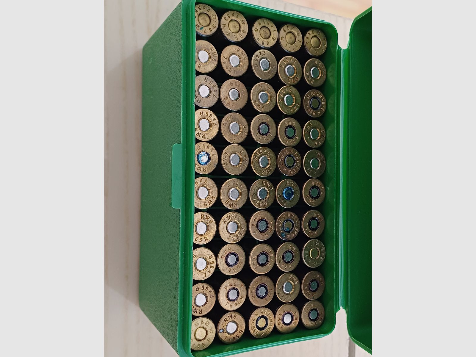 7x65 R Hülsen und Geschosse 
