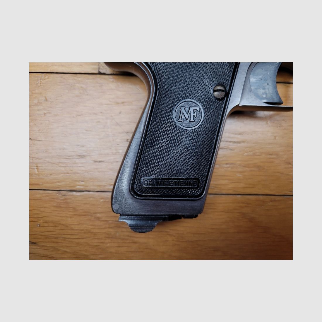 Bellissimo Pistol « Le Français » – Cal 7,65 Browning – 7+1 colpi – 10.000 esemplari – Manufrance – Arma avanguardistica – TBE+, immagine 7 di 14