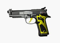 Beretta 92X Performance Optic RDO Dark Series Yellow