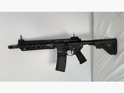 Heckler & Koch HK MR223 11 Zoll Schwarz Sammlerstück Deutscher Beschuss Ulm BI Datecode
