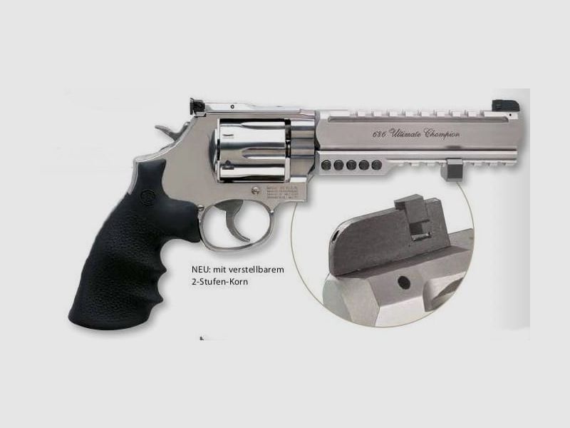 S&W 686 Ultimate Champion Revolver Stainless .357 Mag
