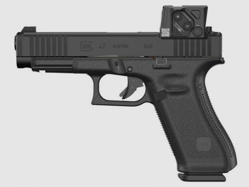 PISTOLE GLOCK 47 A-CUT FS COMBO AIMPOINT CAO Kal. 9×19, Bild 2 von 5