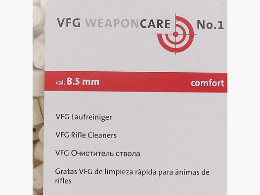 VFG Pulitore per correre ''Comfort'' - 8,5mm (50pz.)