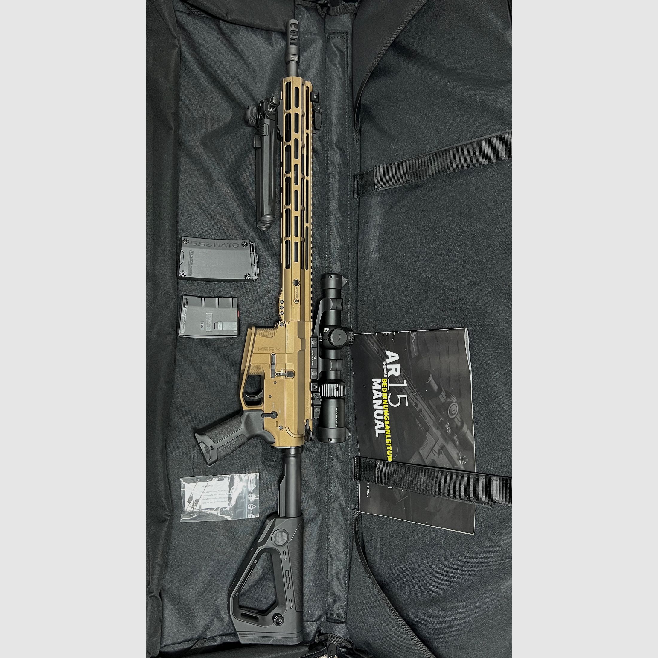 Hera Arms The 15th SRB16 -.223 -16,75“ bronzo