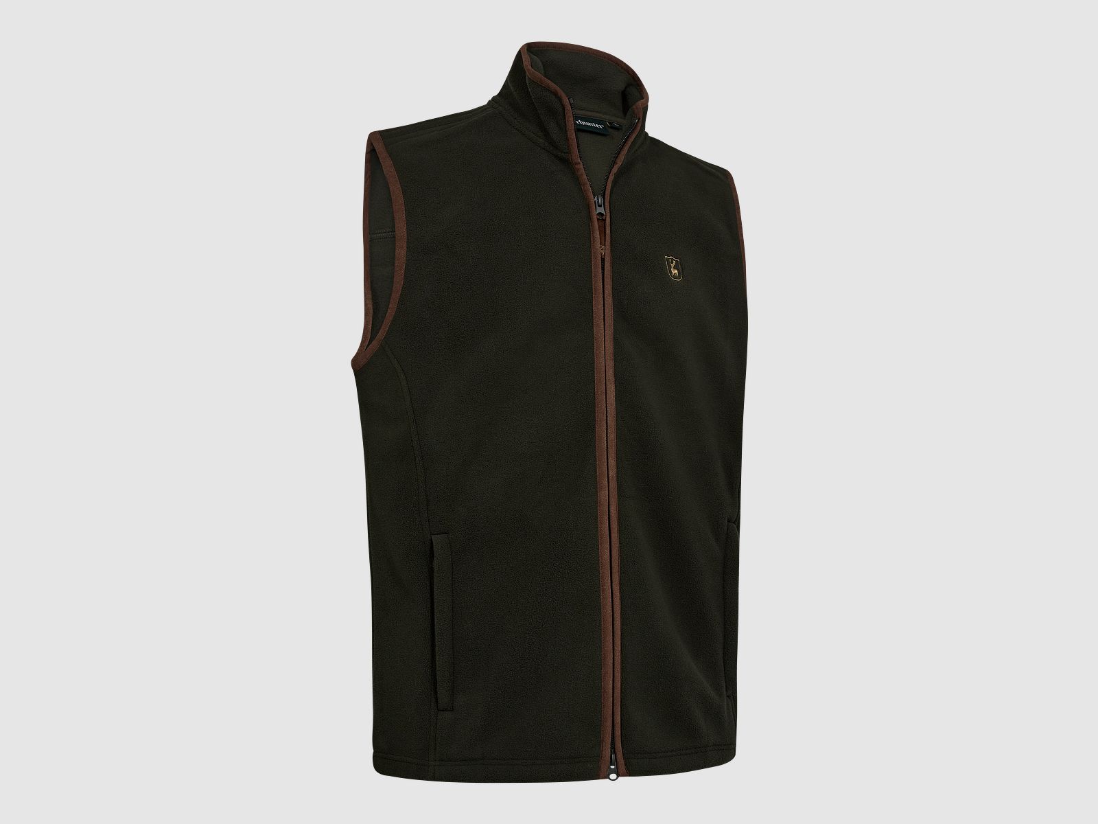 Cumbria Fleece Weste - Forest Ember – Größe: M