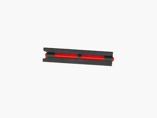 Visierkorn Fiber rot Flinte