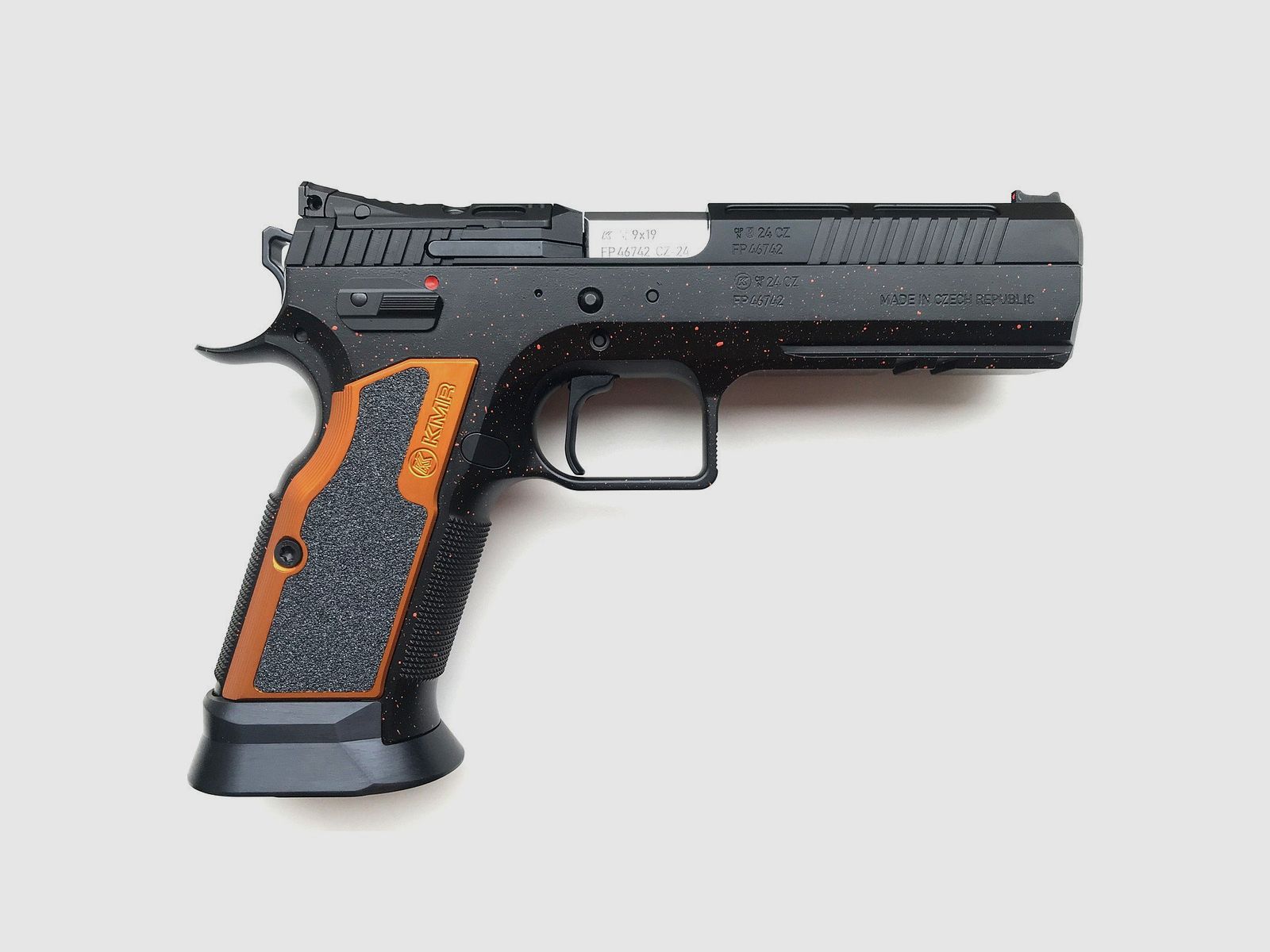 KMR L-02 ORCA 9×19 OR, 20R BLACK/ORANGE DOTS, Bild 2 von 7