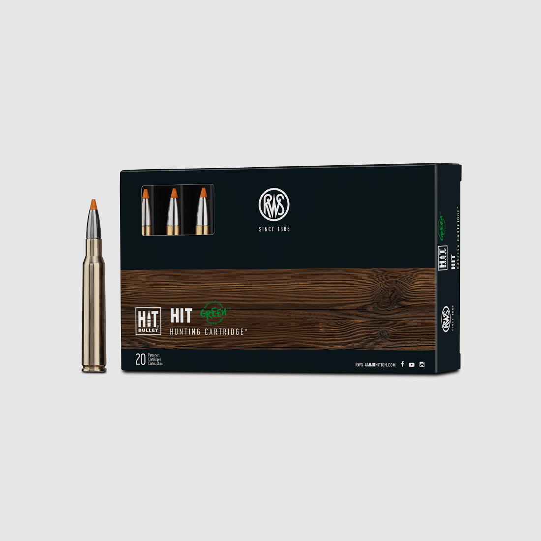 RWS 7x64 HIT 140gr.-20 Stk