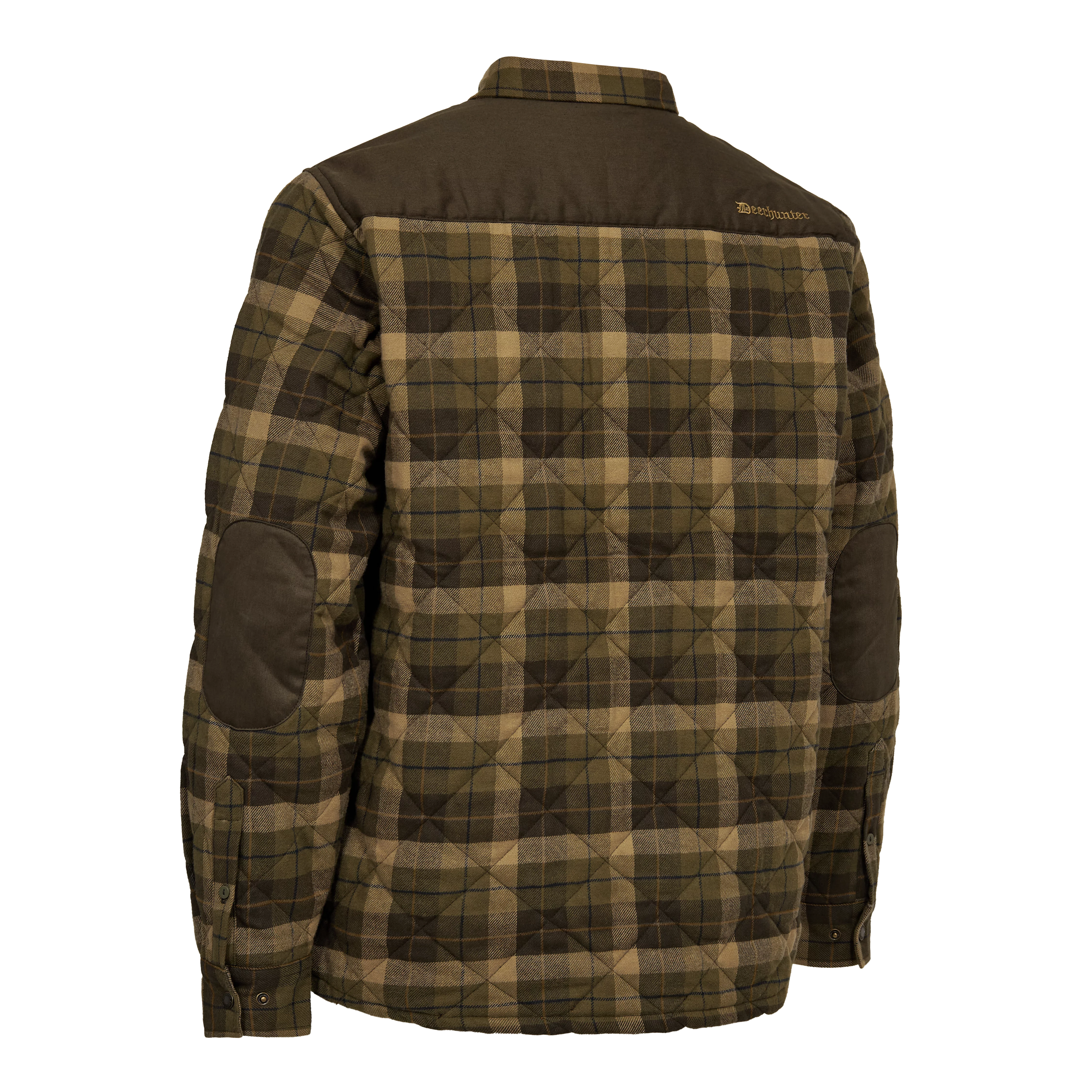 Youth Elbert Lined Shirt Jacket - Brown Check, image 3 of 3