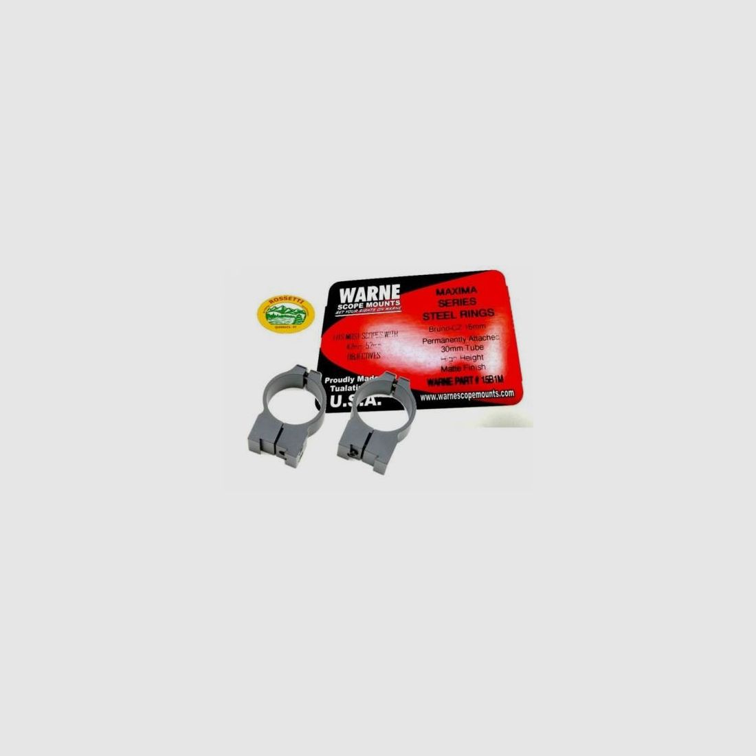 WARNE Ringe 30 mm ALTI x CZ 527 15B1M