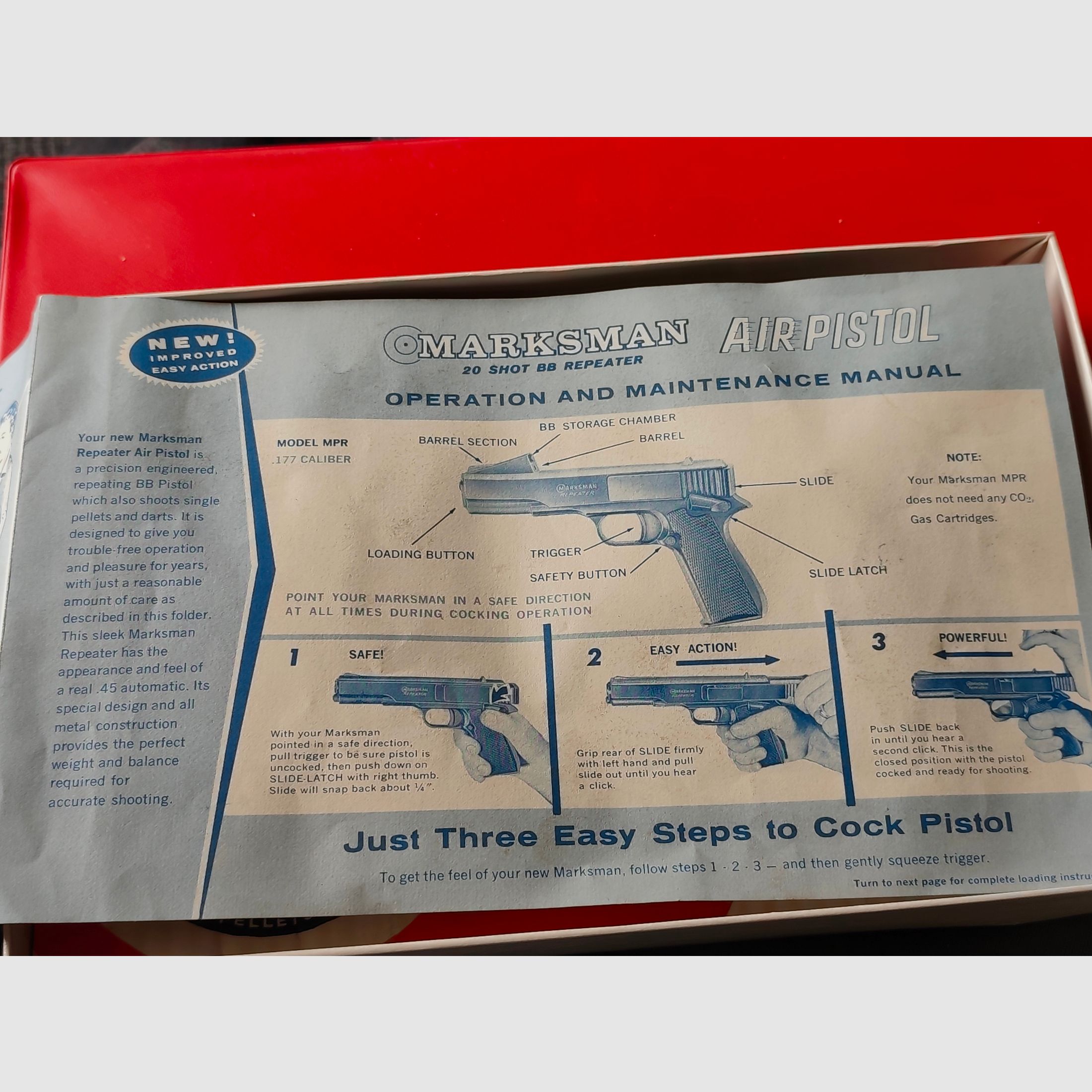 Vintage Marksman Repeater MPR .177 CAL. 4.5