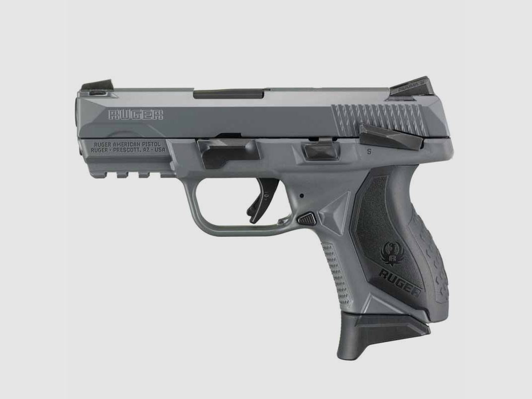 Pistole RUGER American Compact Elite 3,55” mit manueller Sicherung - 9mm., Bild 2 von 3