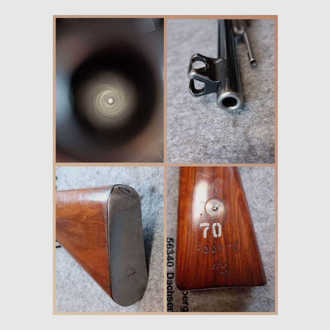 BRNO Waffenwerke Brünn	 Modell Mauser Gewehr M 98 Persien
