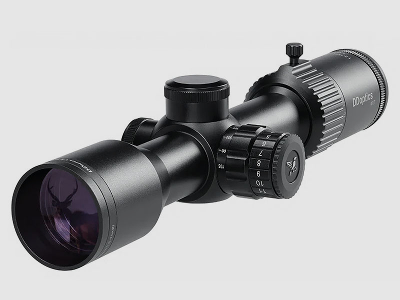 DDoptics NXT V10 1.5-15x40 A4D MRAD Manual Red Dot