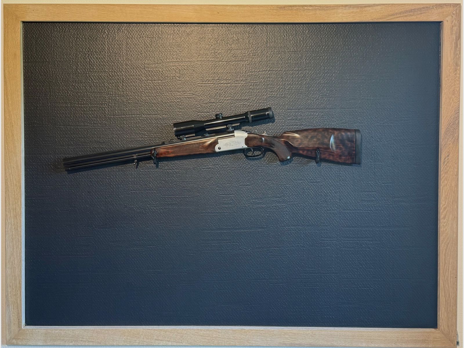 Heym Bockbüchsflinte Kal. 12/76 & 6,5x64 Brenneke mit Swarovski ZF
