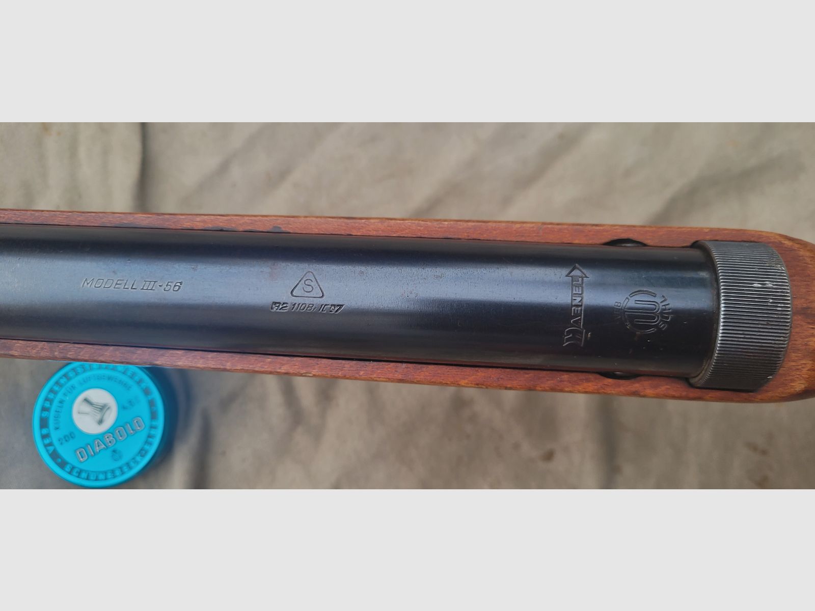 Biete Luftgewehr Knicker von Haenel Modell III-56 