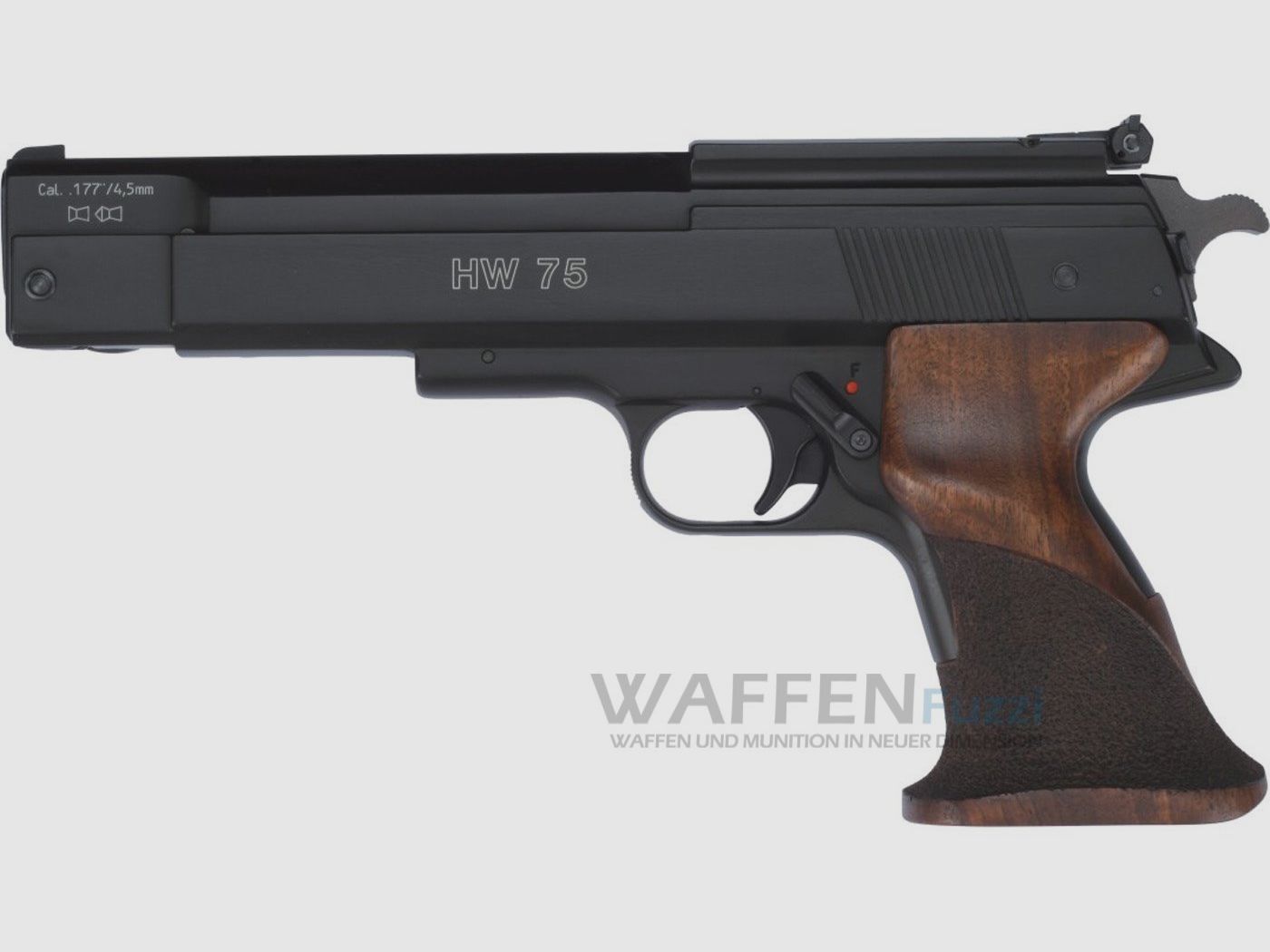 Pistola ad aria Weihrauch HW 75 calibro 4,5mm Diabolo