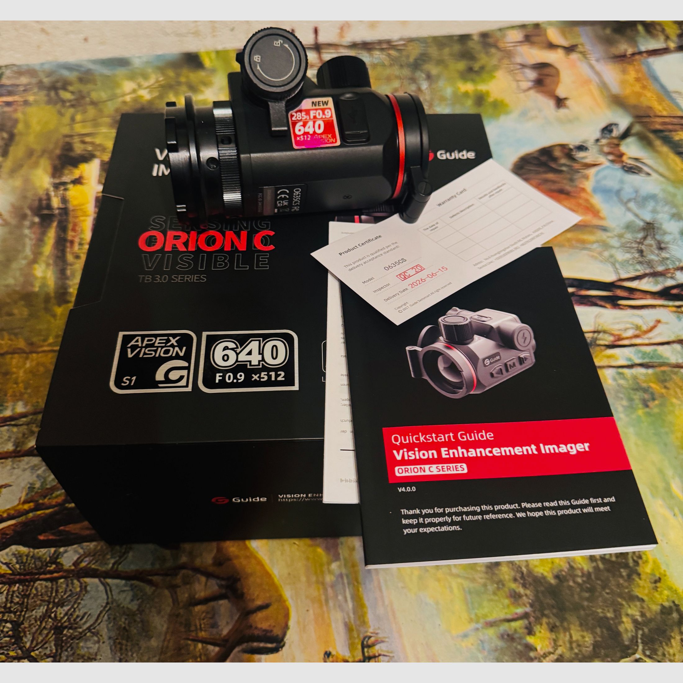 Guide Orion C635 wraz z łącznikiem Rusan, nowy rachunek, zdjęcie 3 z 3