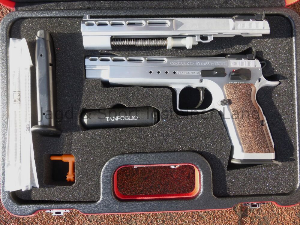 Tangfoglio Gold Match BDS incl. interchangeable systems 9mm Luger & .22lr