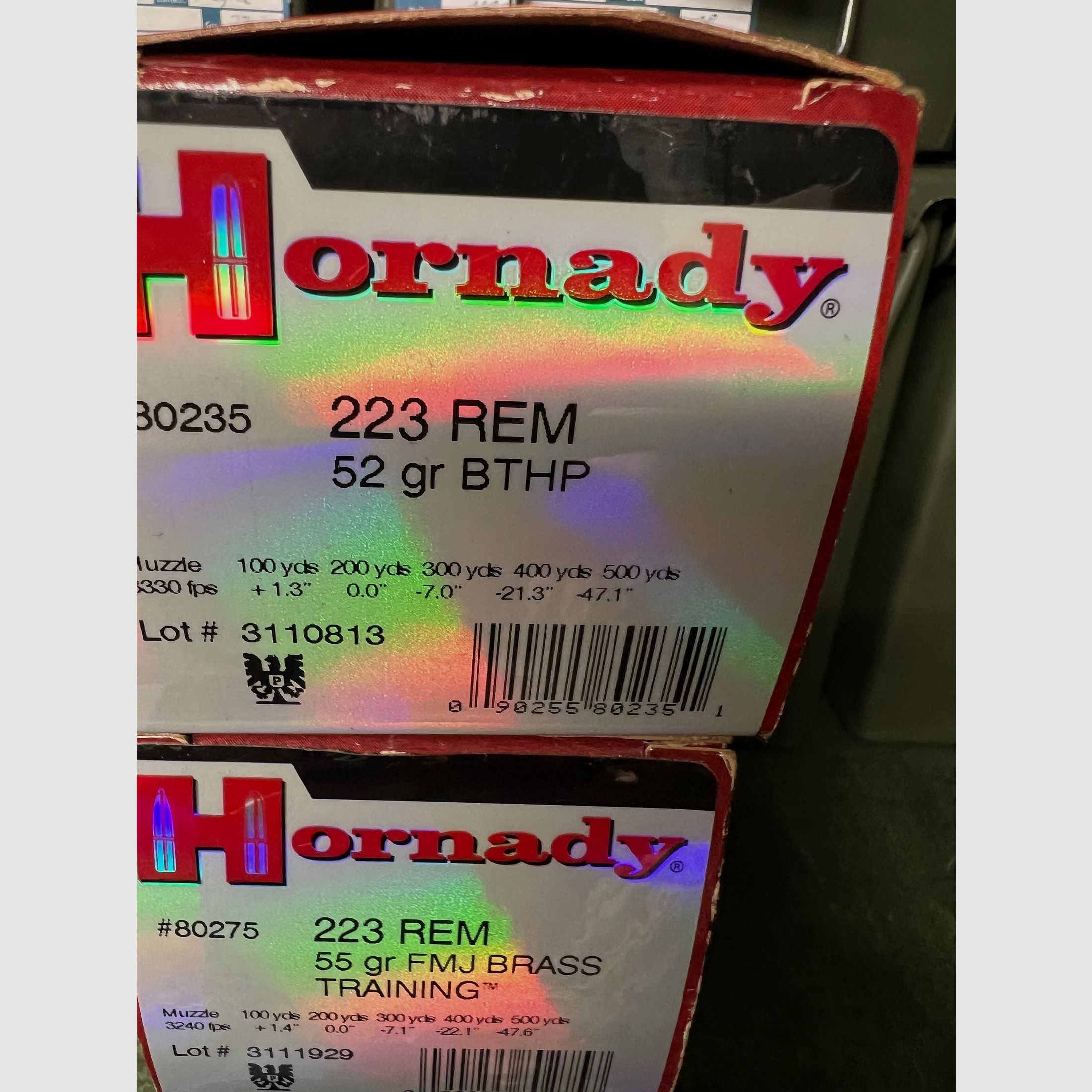 Hornady .223 Munition 